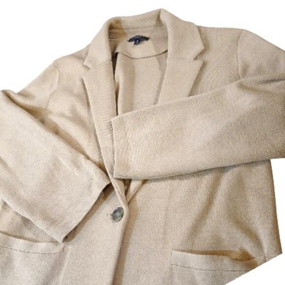 J. CREW Merino Wool Schoolboy Cardigan Camel Cardigan EUC - Picture 5 of 10